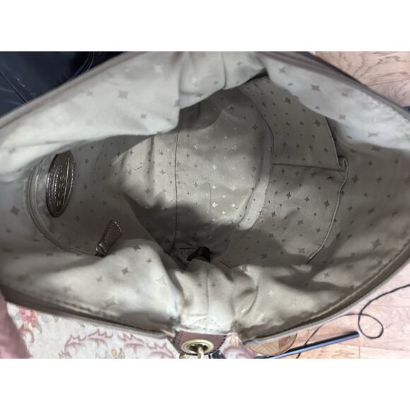 Fossil / Morgan / Traveler / Gold, Metallic / Leather / Crossbody / Bag - Picture 6 of 13